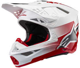 Casque cross Alpinestars Supertech M10 Unite Rouge 2024