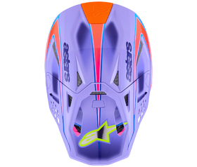 Casque cross Alpinestars Supertech S-M10 Jett Lawrence 2026 Dessus