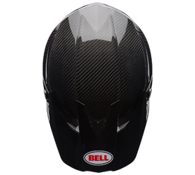 Casque cross Bell Moto-10 GP Solid Noir 2027 Dessus