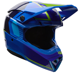Casque cross Bell Moto-10 GP Vector Bleu 2027