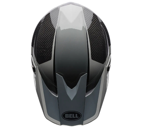 Casque cross Bell Moto-10 GP Vector Gris 2027 Dessus
