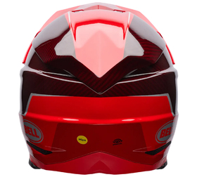 Casque cross Bell Moto-10 GP Vector Rouge 2027 Derrière