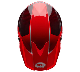 Casque cross Bell Moto-10 GP Vector Rouge 2027 Dessus