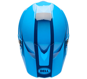 Casque cross Bell Moto-10 Mips Fade Bleu 2026 Dessus