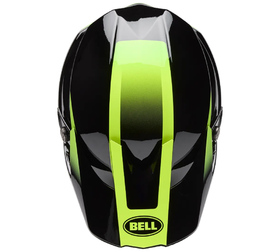Casque cross Bell Moto-10 Mips Fade Jaune 2026 Dessus