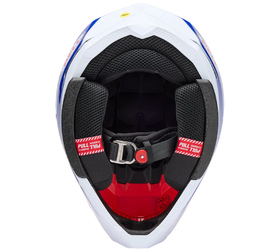 Casque cross Bell Moto-10 Mips Falcon Rouge 2026 Dessous