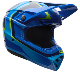 Casque cross Bell Moto-10 Mips Pulse Bleu 2027