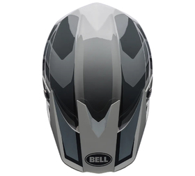 Casque cross Bell Moto-10 Mips Pulse Gris 2027 Dessus