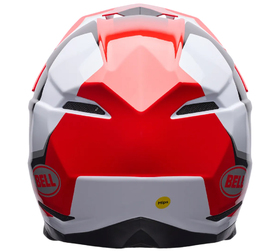 Casque cross Bell Moto-10 Mips Pulse Rouge 2027 Derrière