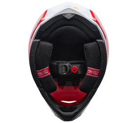 Casque cross Bell Moto-10 Mips Pulse Rouge 2027 Dessous