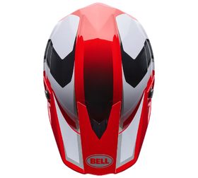 Casque cross Bell Moto-10 Mips Pulse Rouge 2027 Dessus