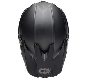 Casque cross Bell Moto-10 Mips Solid Noir Mat 2026 Dessus