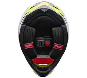 Casque cross Bell Moto-10 Mips Surge Rouge 2027 Dessous