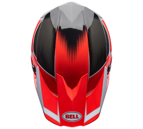 Casque cross Bell Moto-10 Mips Surge Rouge 2027 Dessus