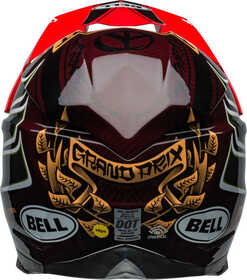 Casque cross Bell Moto-10 Spherical Fasthouse DID 2024 Derrière