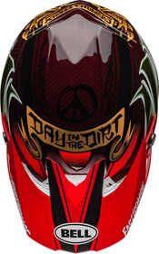 Casque cross Bell Moto-10 Spherical Fasthouse DID 2024 Dessus