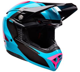 Casque cross Bell Moto-10 Spherical Fluid Bleu 2026