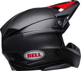 Casque cross Bell Moto-10 Spherical Satin Black 2024 Côté