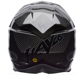 Casque cross Bell Moto-10 Spherical Slayco Amber 2026 Derrière