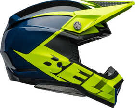 Casque cross Bell Moto-10 Spherical Sliced 2024 Côté