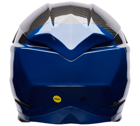 Casque cross Bell Moto-10 Spherical Strike Bleu 2026 Derrière
