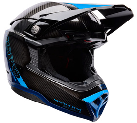 Casque cross Bell Moto-10 Spherical Strike Bleu 2026