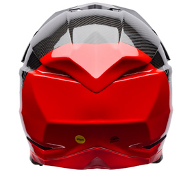 Casque cross Bell Moto-10 Spherical Strike Rouge 2026 Derrière