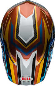 Casque cross Bell Moto-10 Spherical Tomac Replica 2024 Dessus