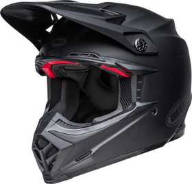 Casque cross Bell Moto-9S Flex Solid Noir Mat 2024