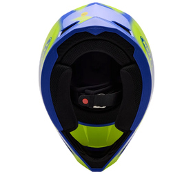 Casque cross Bell MX-10 Mips Camo Jaune Fluo 2026 Dessous