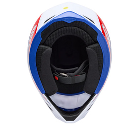 Casque cross Bell MX-10 Mips Dyno Rouge 2026 Dessous