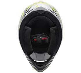 Casque cross Bell MX-10 Mips Pro Circuit Intake 2027 Dessous