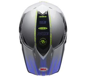 Casque cross Bell MX-10 Mips Pro Circuit Intake 2027 Dessus