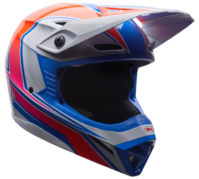 Casque cross Bell MX-10 Mips Speedway Bleu 2027