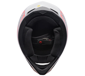 Casque cross Bell MX-10 Mips Spiral Rouge 2027 Dessous