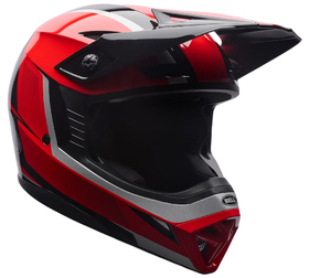 Casque cross Bell MX-10 Mips Spiral Rouge 2027
