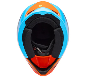 Casque cross Bell MX-10 Mips Wave Orange 2026 Dessous
