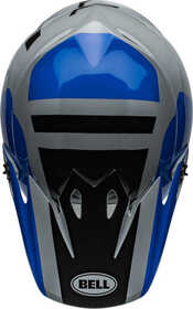 Casque cross Bell MX-9 Mips Alter Ego Bleu 2024 Dessus