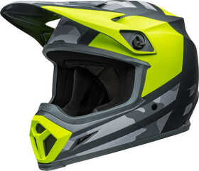 Casque cross Bell MX-9 Mips Alter Ego Jaune Fluo 2024