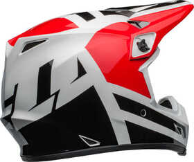 Casque cross Bell MX-9 Mips Alter Ego Rouge 2024 Côté