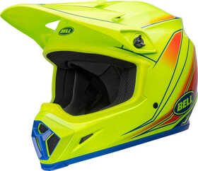 Casque cross Bell MX-9 Mips Zone Jaune Fluo 2024