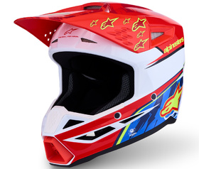 Casque cross Enfant Alpinestars S-M3 Falcon Rouge 2027