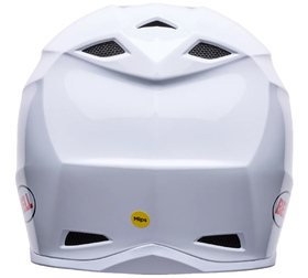 Casque cross Enfant Bell MX-10 Mips Solid Blanc 2026 Derrière