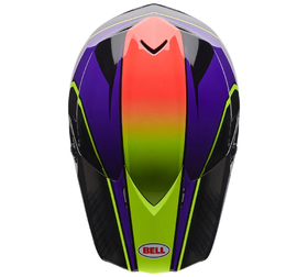Casque cross Enfant Bell MX-10 Mips Speedway Violet 2027 Dessus