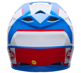 Casque cross Enfant Bell MX-10 Mips Spiral Bleu 2027 Derrière