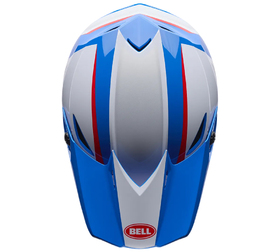 Casque cross Enfant Bell MX-10 Mips Spiral Bleu 2027 Dessus