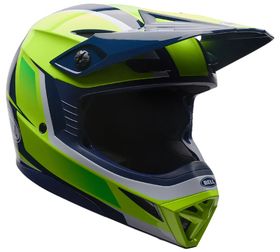 Casque cross Enfant Bell MX-10 Mips Spiral Jaune Fluo 2027