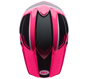 Casque cross Enfant Bell MX-10 Mips Spiral Rose 2027 Dessus