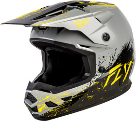 Casque cross Enfant Fly Racing Kinetic Drip Gris 2027