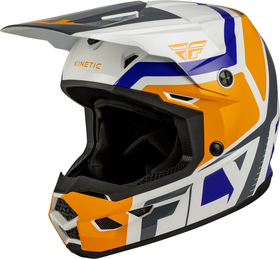 Casque cross Enfant Fly Racing Kinetic Scrap Blanc 2027